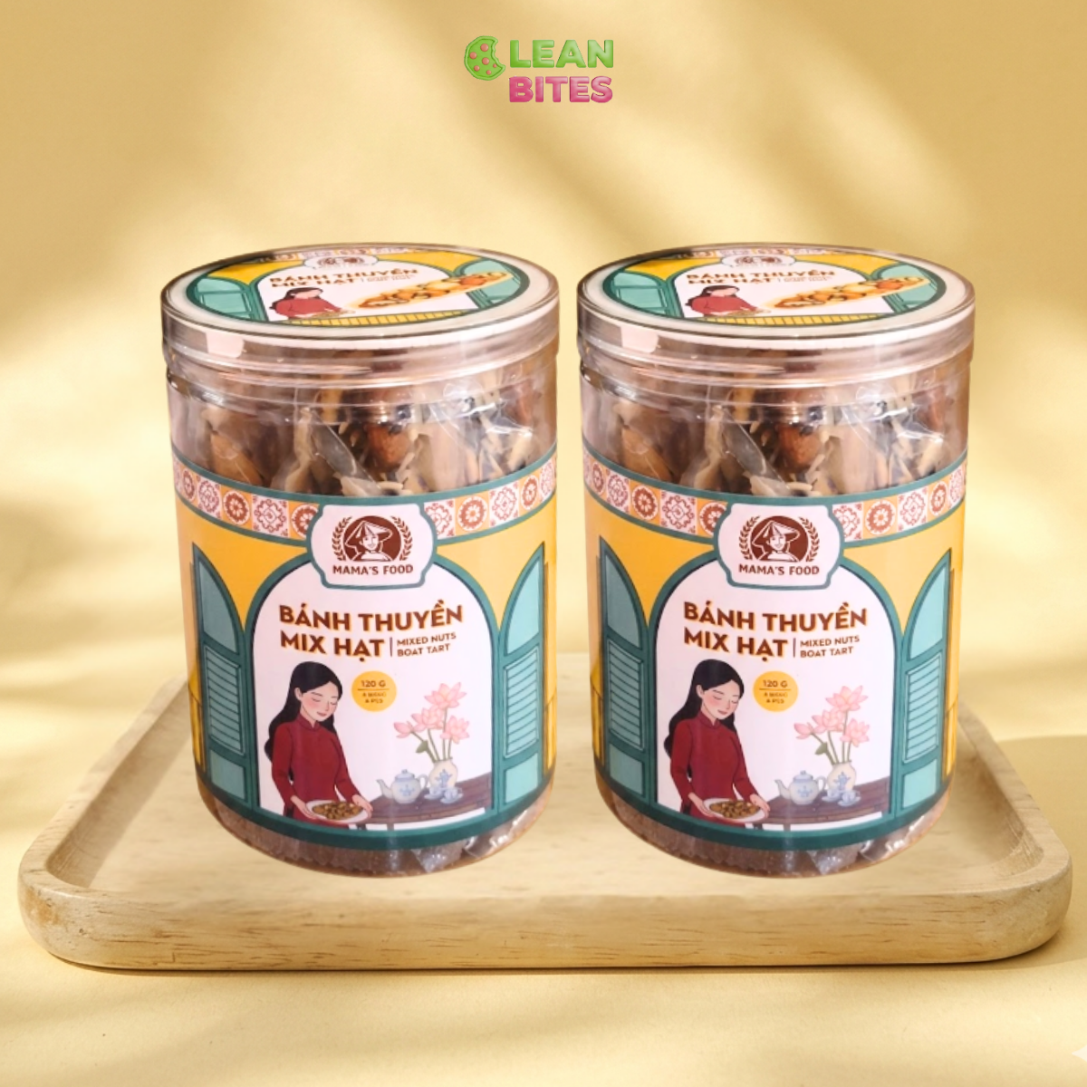 Bánh thuyền mix hạt
